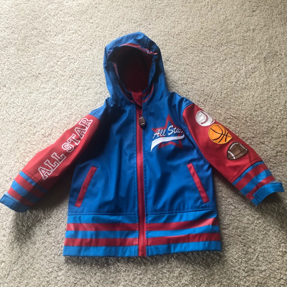 Boys 2T Sports Raincoat